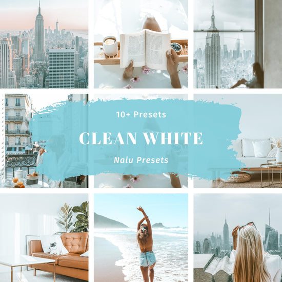 Clean White | MOBILE & DESKTOP